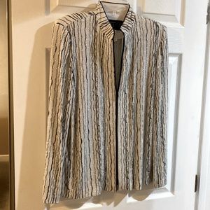 Alex Evening Black and Silver Jacket